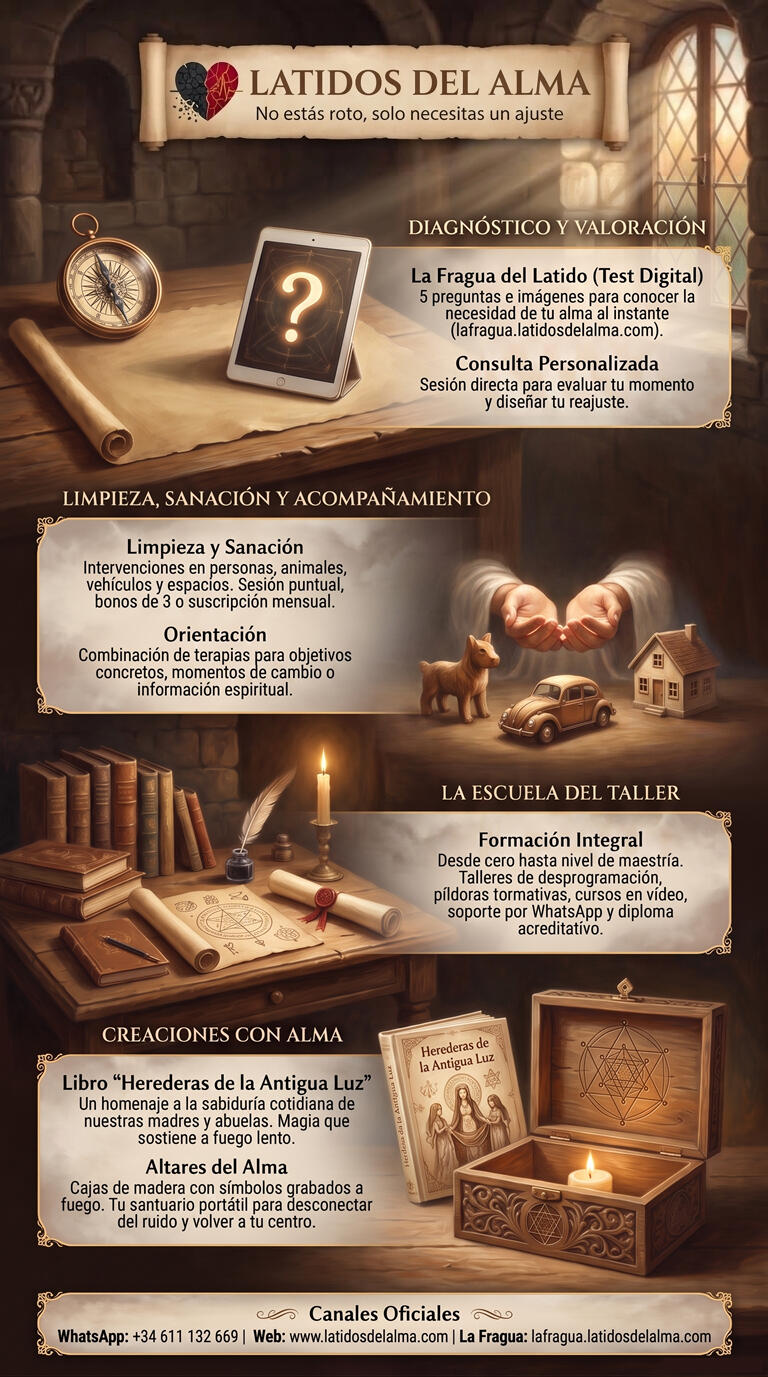 Bases de acompañamiento — Ética, respeto y claridad en cada sesión "Bases de acompañamiento”, que explica los principios fundamentales que sostienen las sesiones ofrecidas por Latidos del Alma: terapias complementarias, compromiso activo del consultante, confidencialidad absoluta, respeto mutuo y condiciones éticas claras